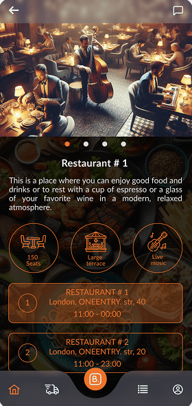 Restaurant selection