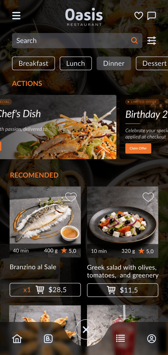 Home page