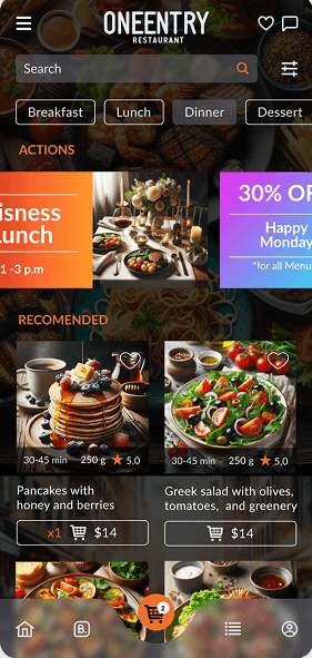 Home page