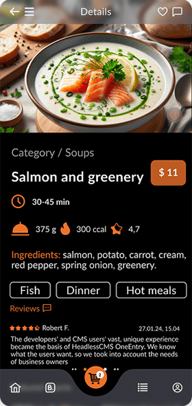 About the dish